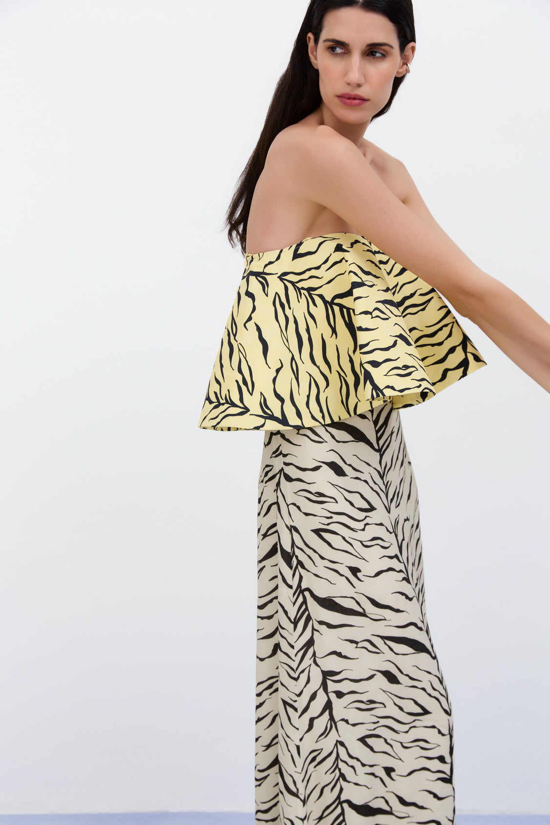 Lu Zebra Maxi Dress