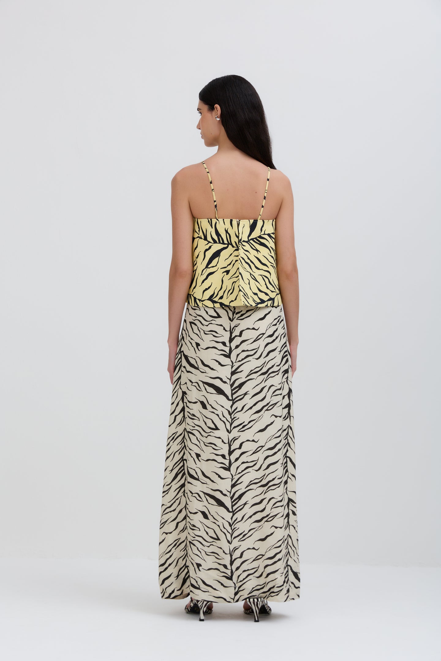 Lu Zebra Maxi Dress