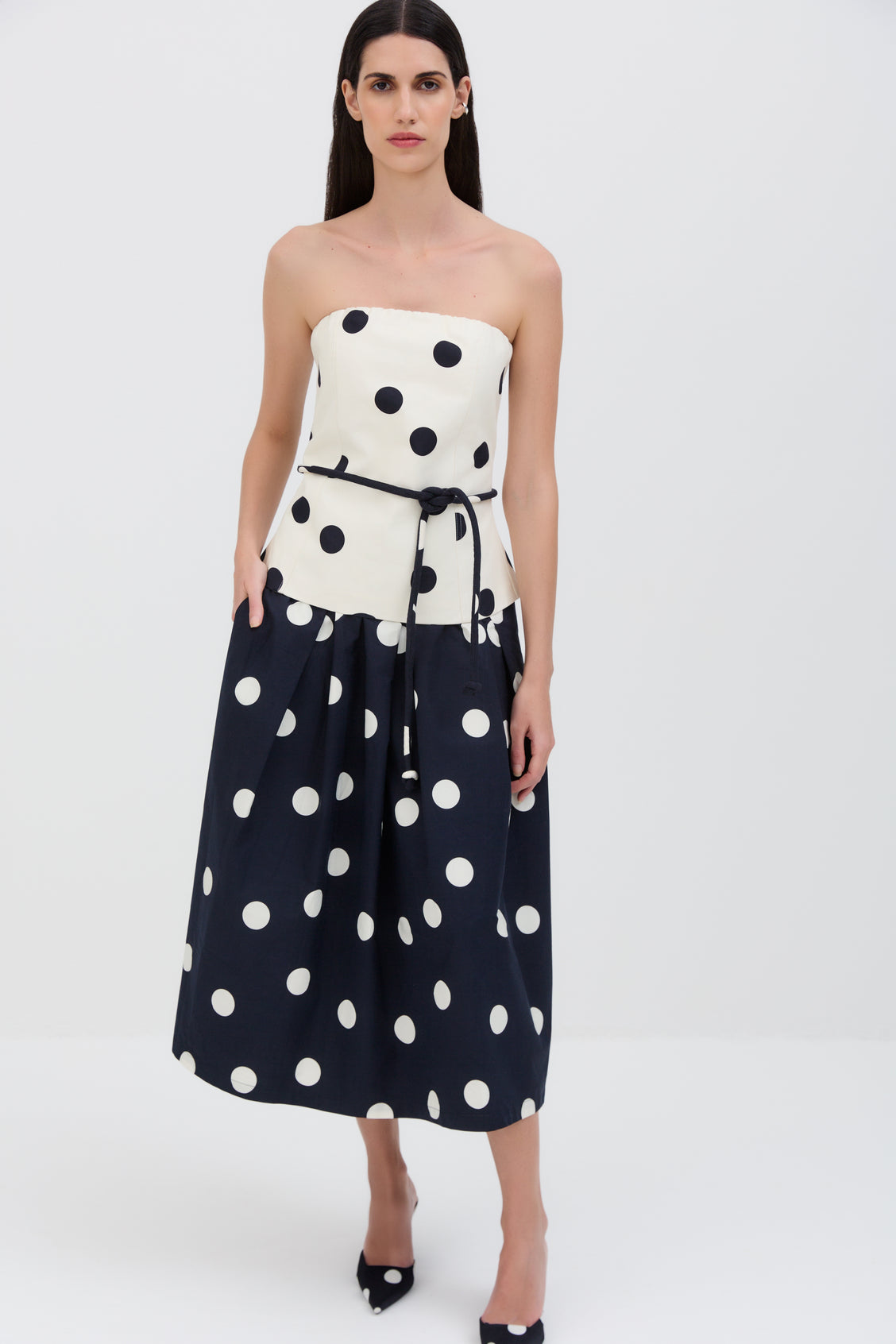 Escultura Polka Dot Structured Top