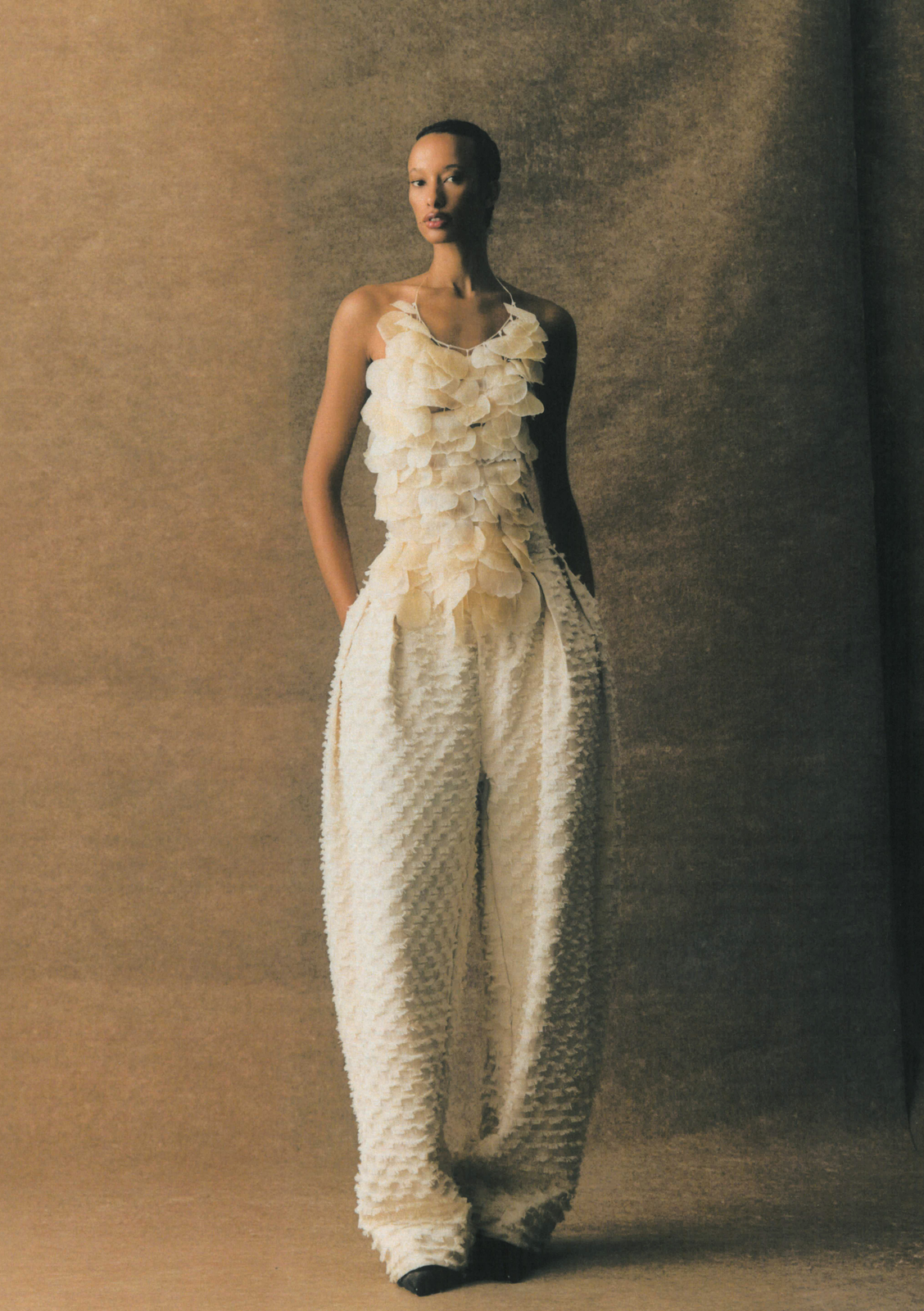 Escamas Fish Scale Macramé Top