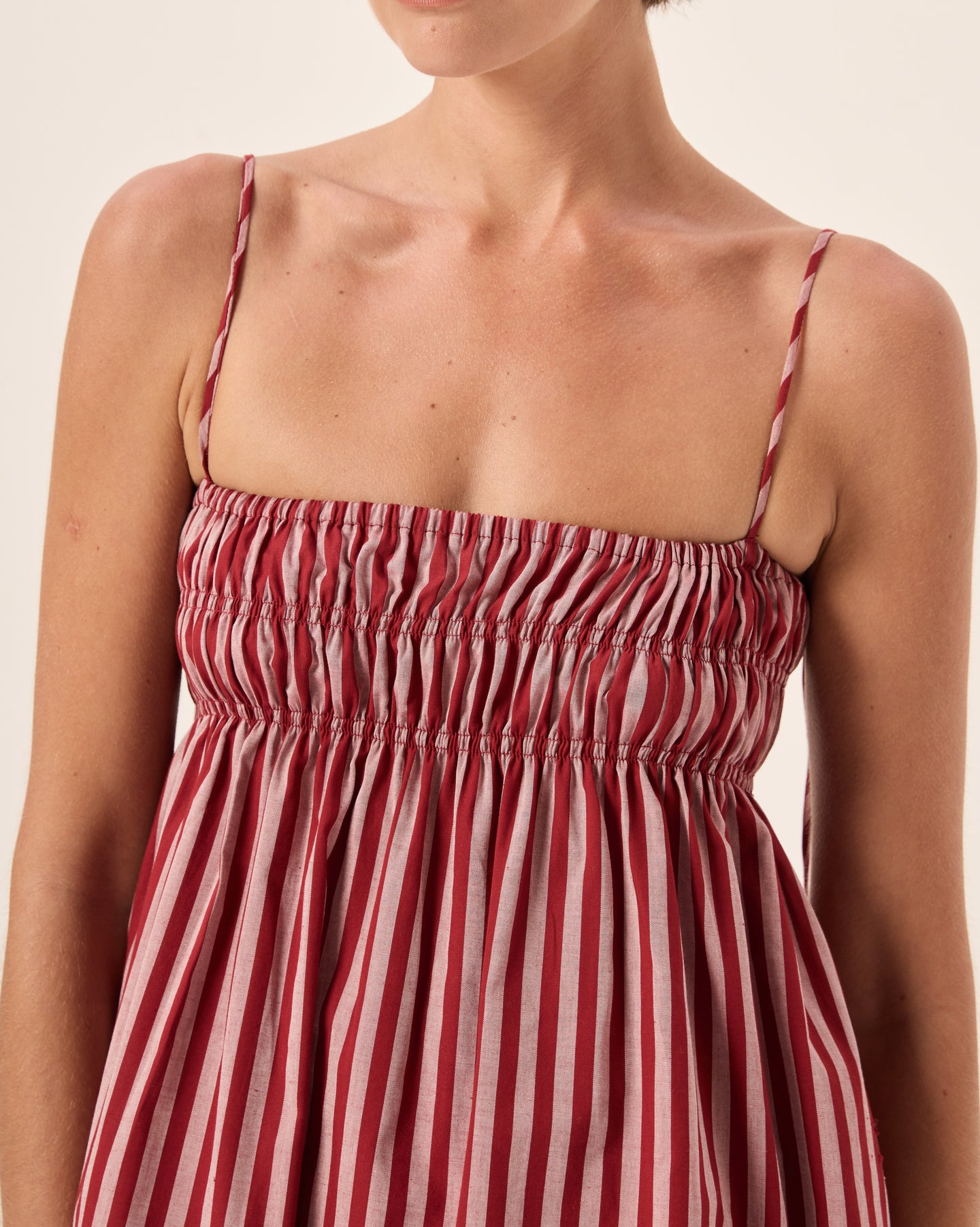 Bisous Stripe Cotton Mia Tunic