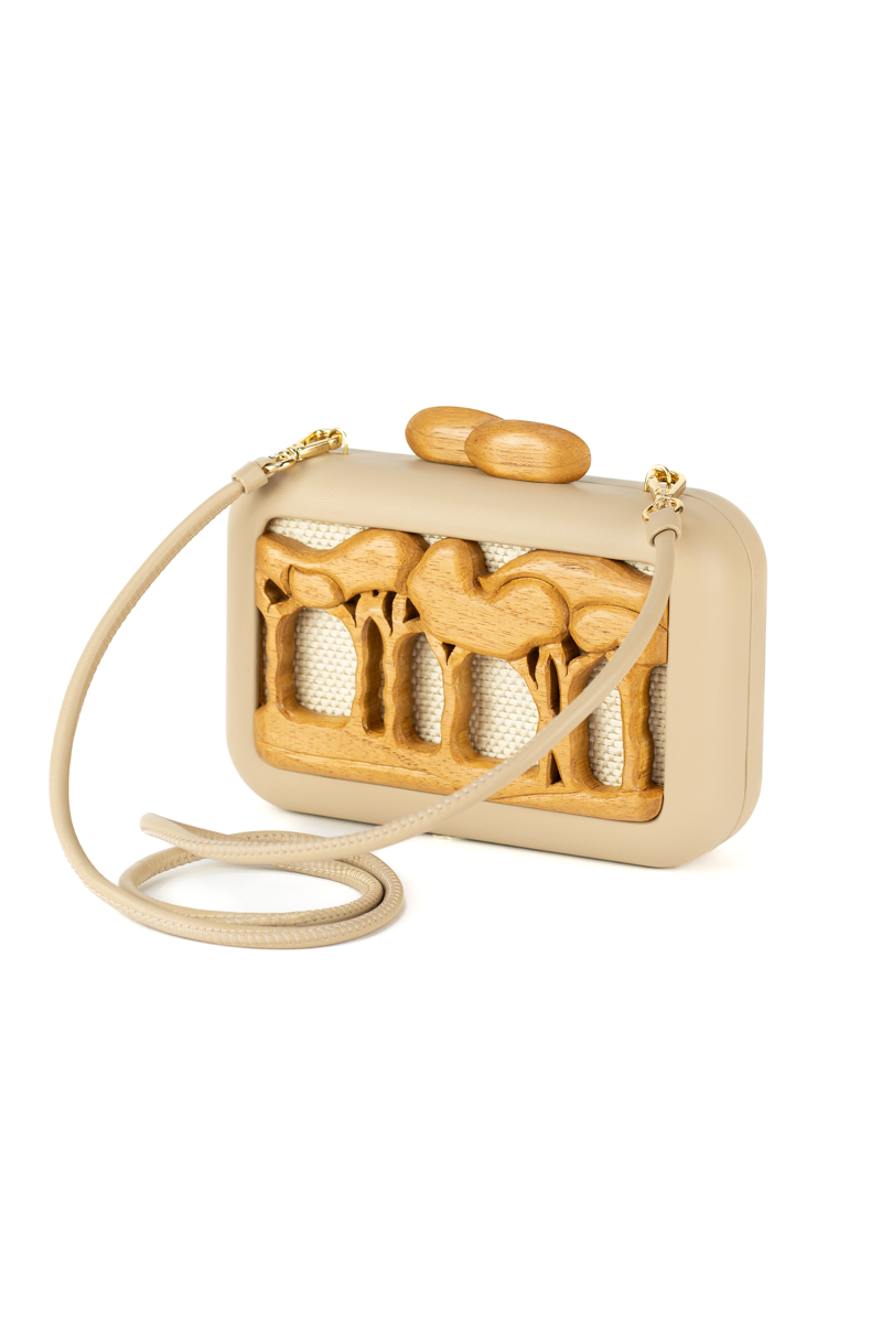 Habitat Landscape Tree Silk Clutch