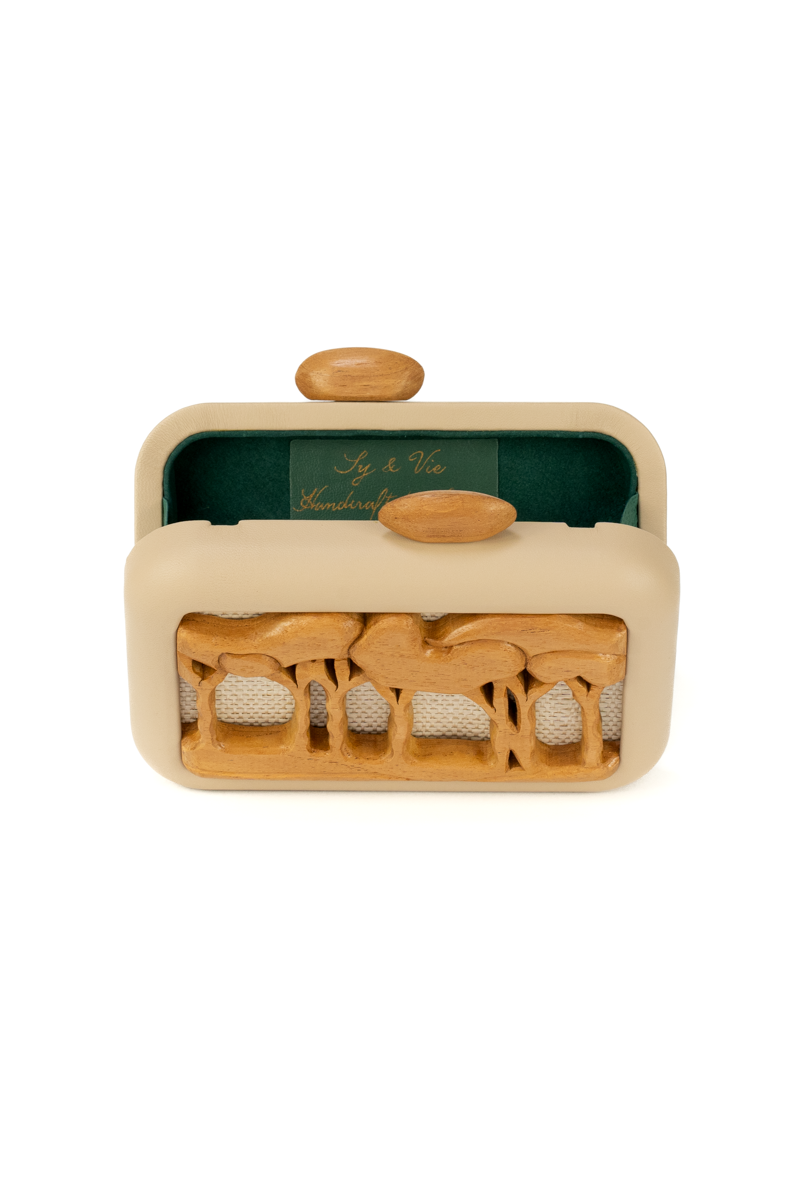 Habitat Landscape Tree Silk Clutch