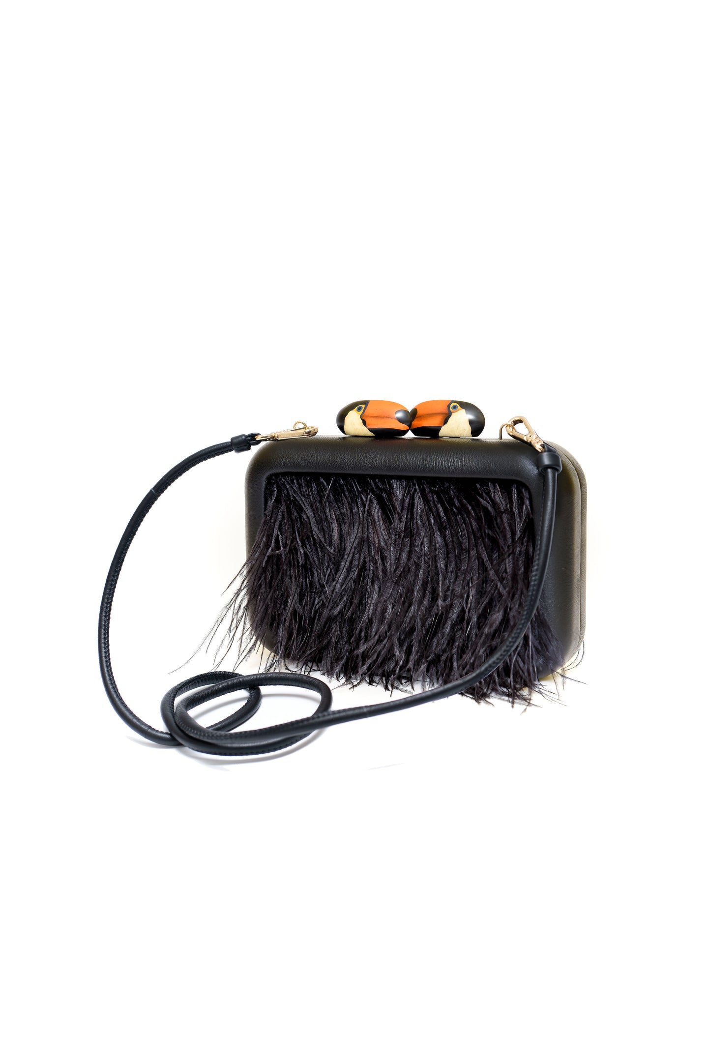 Animalis Tucan Black Clutch