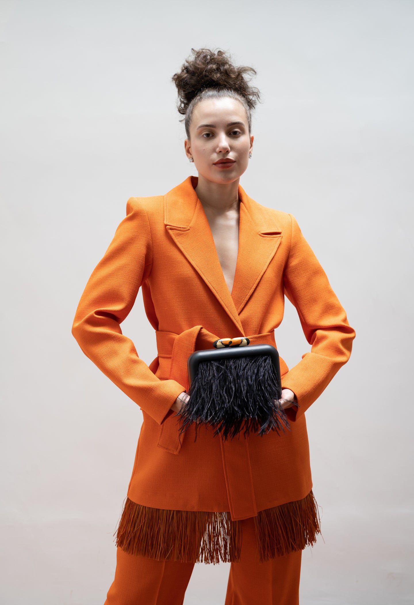 Animalis Tucan Black Clutch