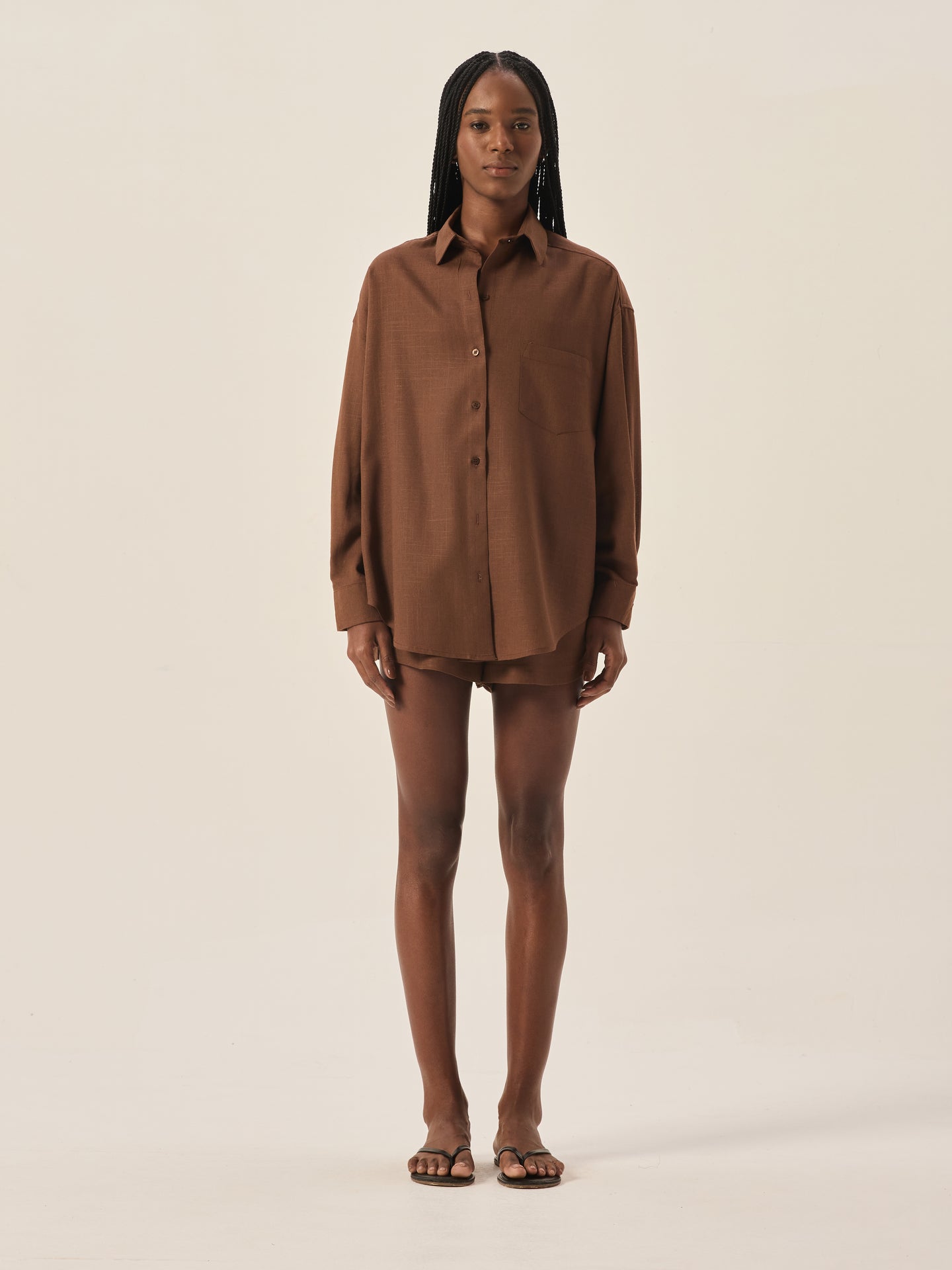 Espresso Porto Oversized Shirt