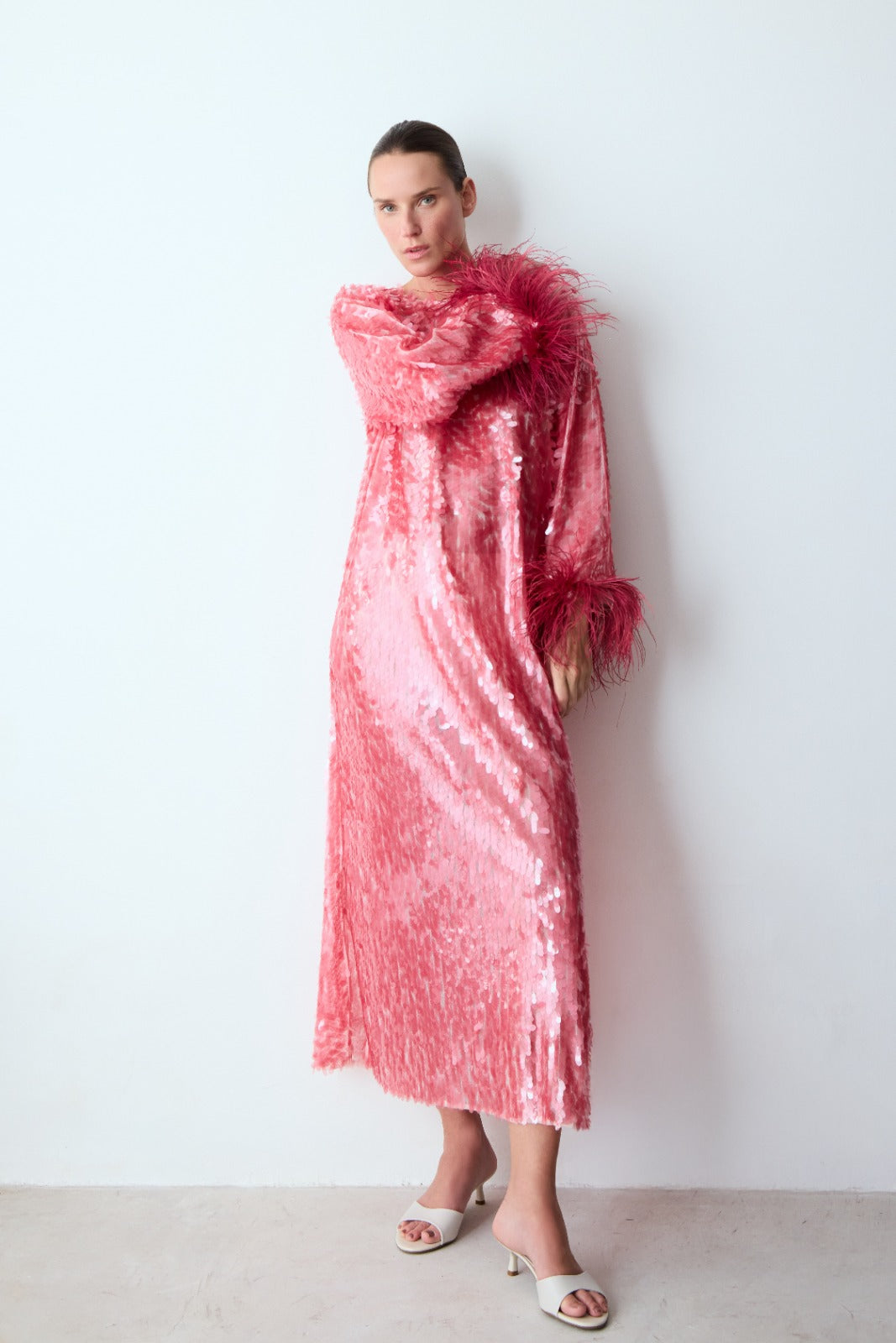 Colombina Sequin Maxi Dress