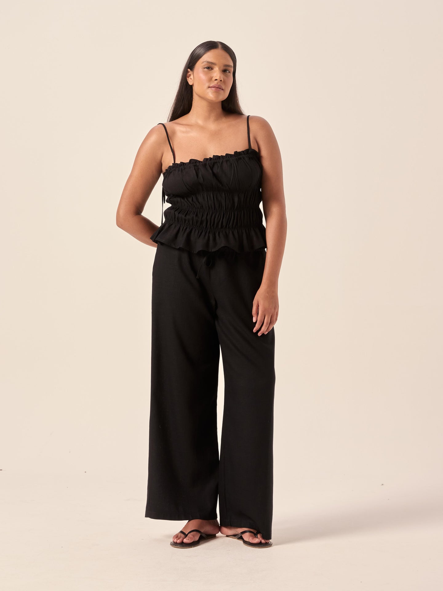 Black Porto Pants