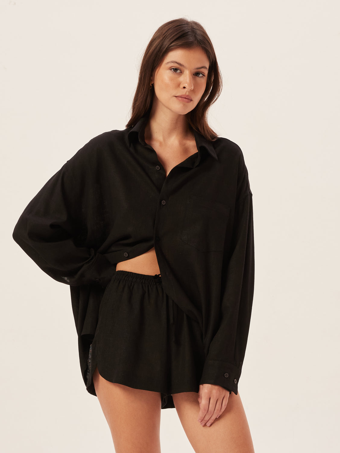 Black Porto Shorts