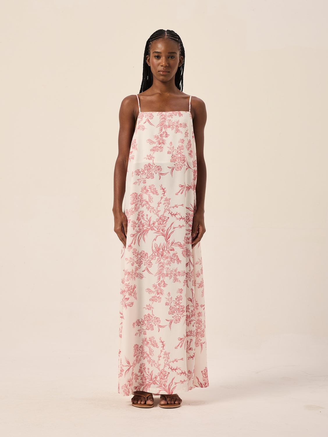 Gal Geranium Maxi Dress