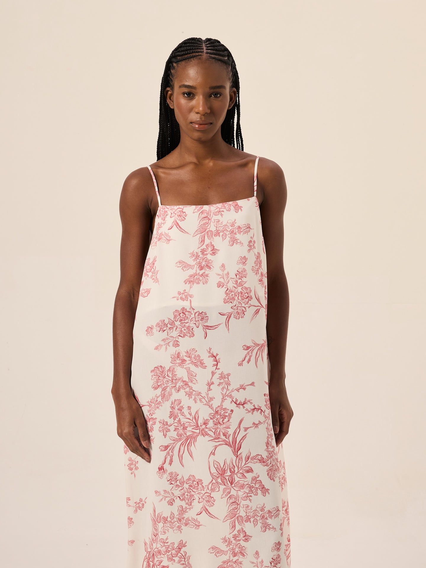 Gal Geranium Maxi Dress