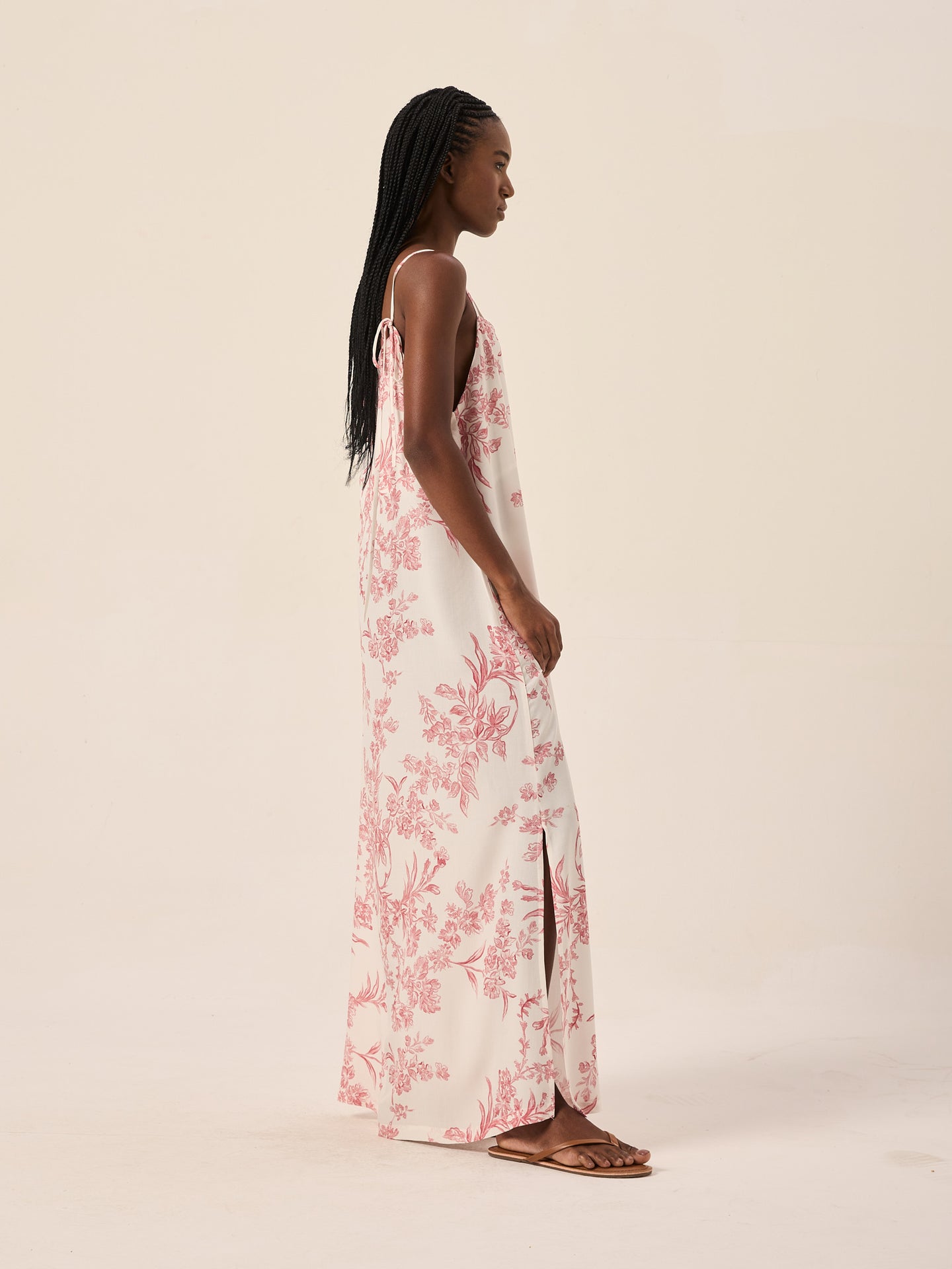 Gal Geranium Maxi Dress