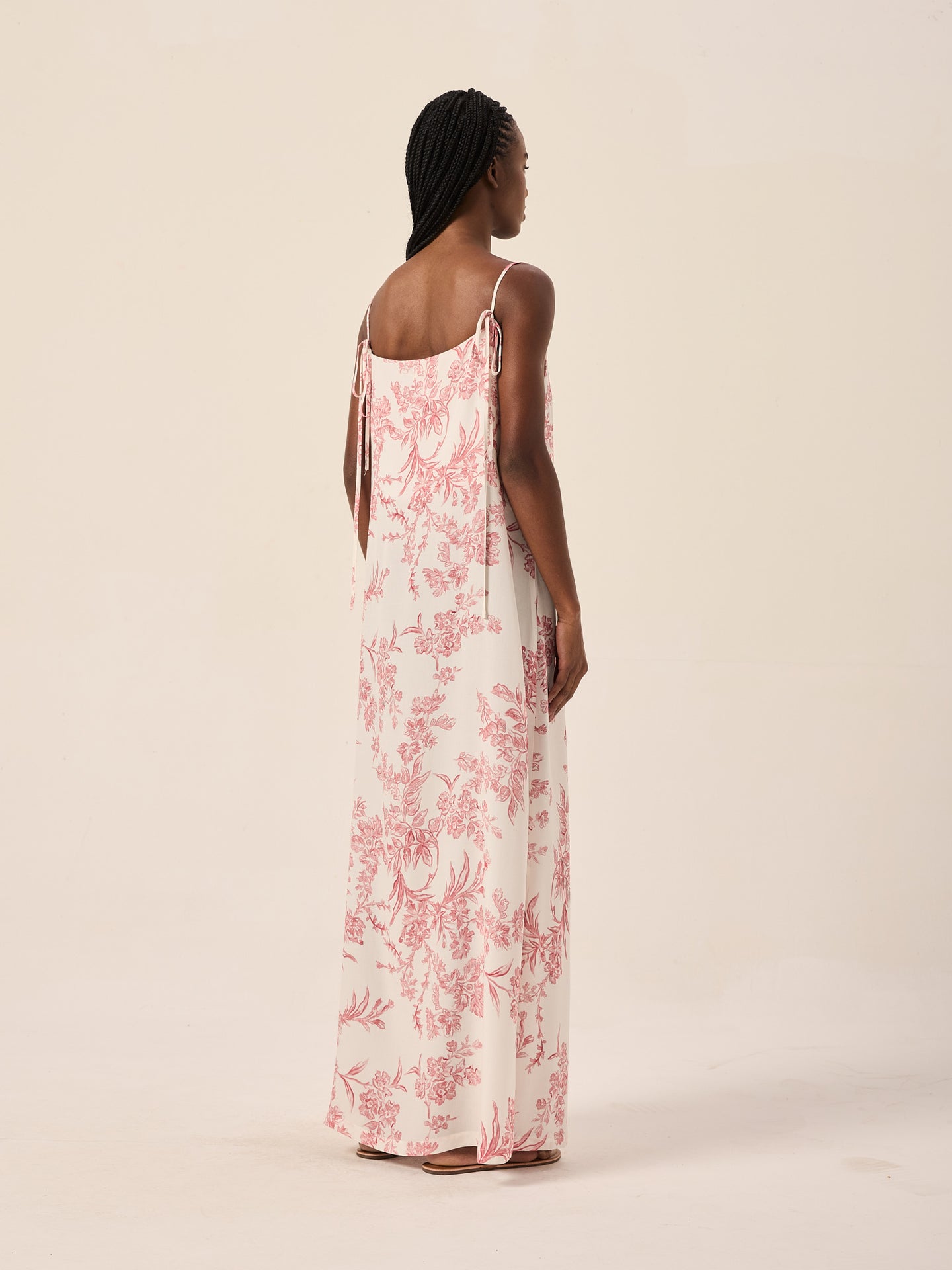 Gal Geranium Maxi Dress