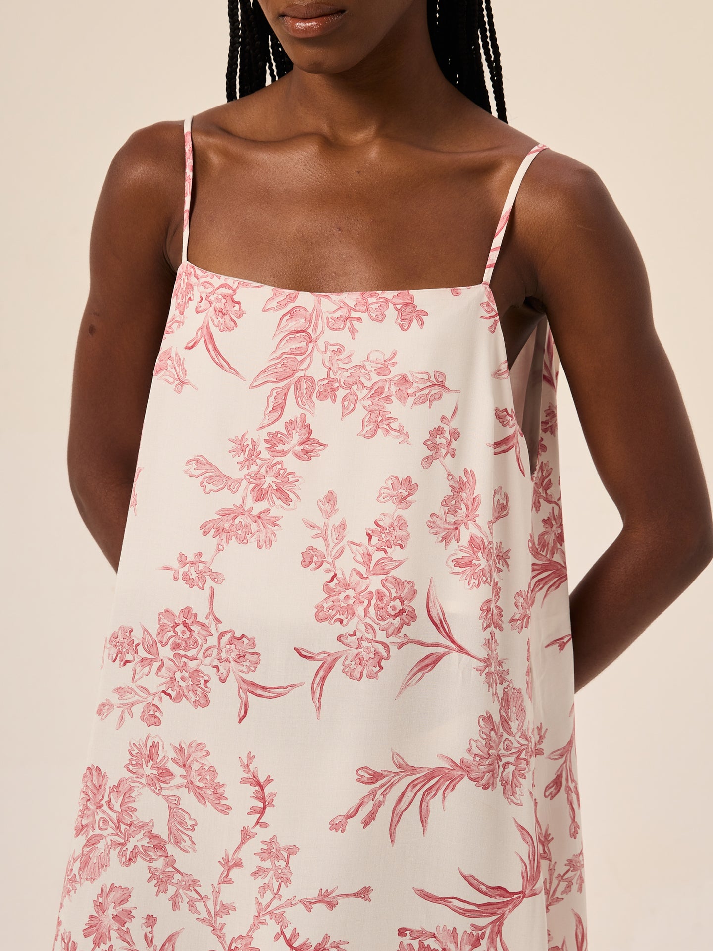 Gal Geranium Maxi Dress